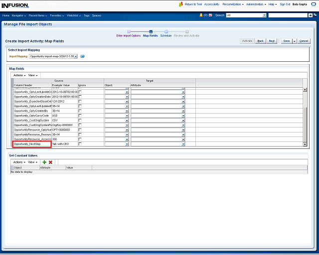 Screen image of this step