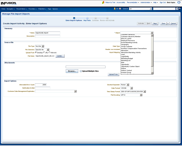Screen image of this step
