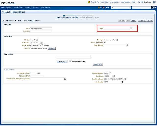 Screen image of this step