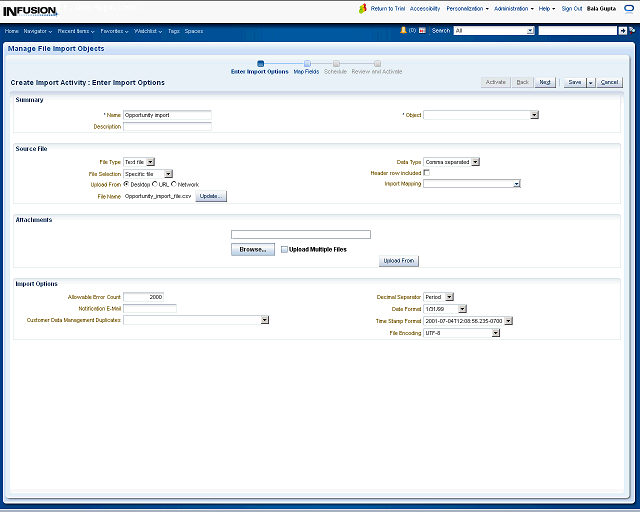 Screen image of this step