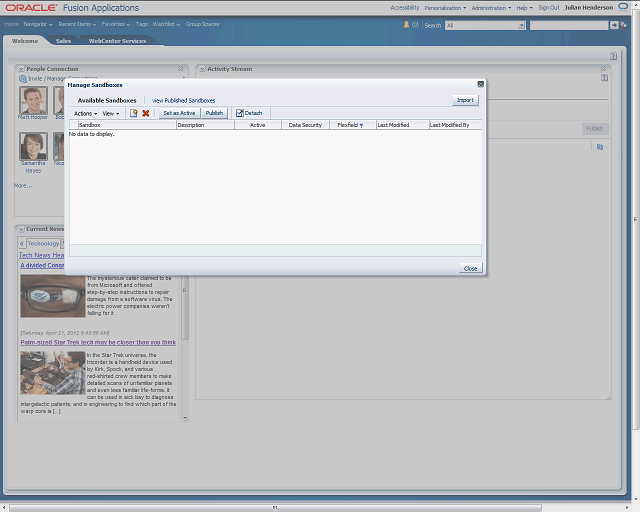 Screen image of this step