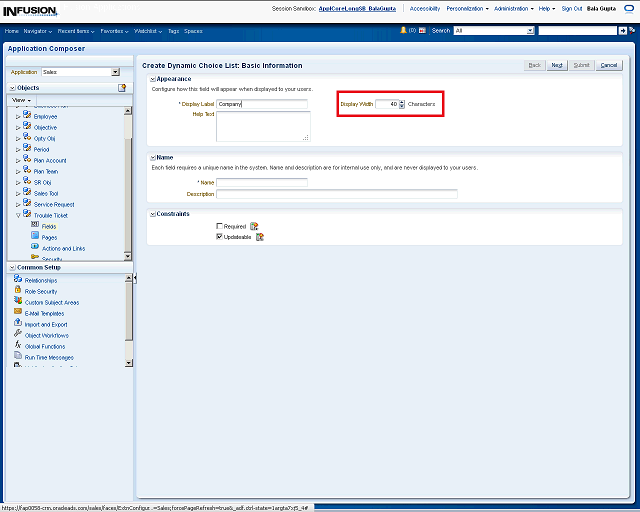Screen image of this step