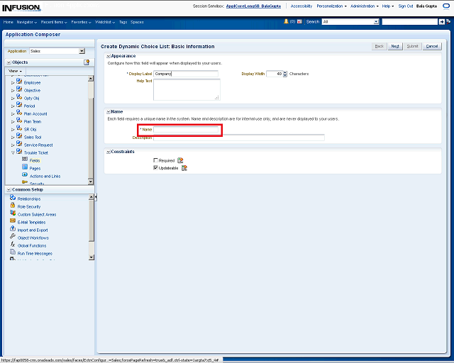 Screen image of this step