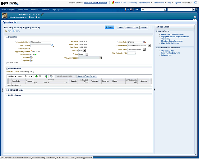 Screen image of this step