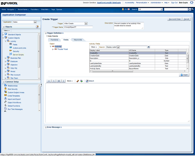 Screen image of this step