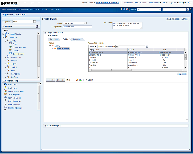 Screen image of this step