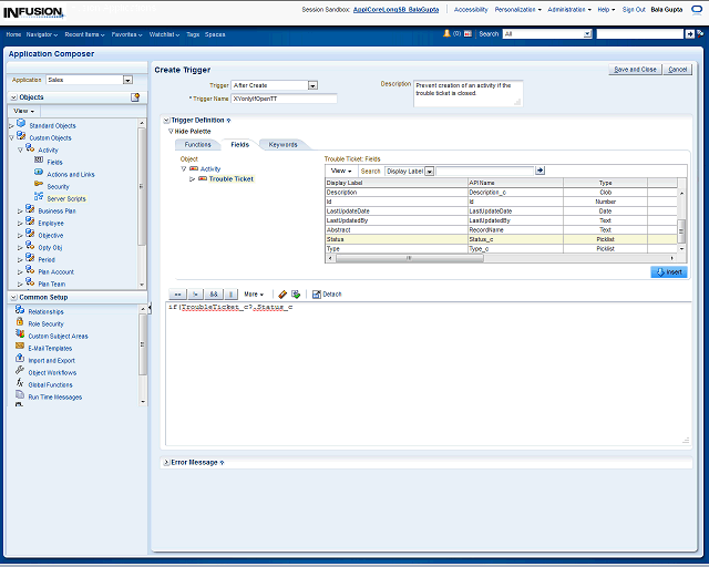 Screen image of this step
