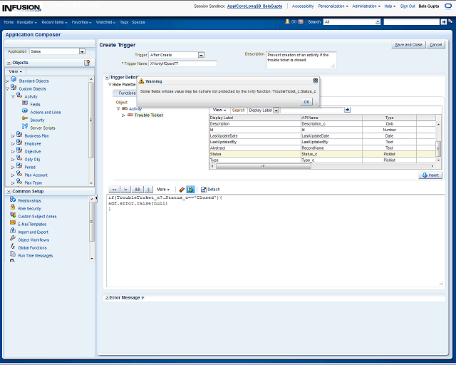 Screen image of this step