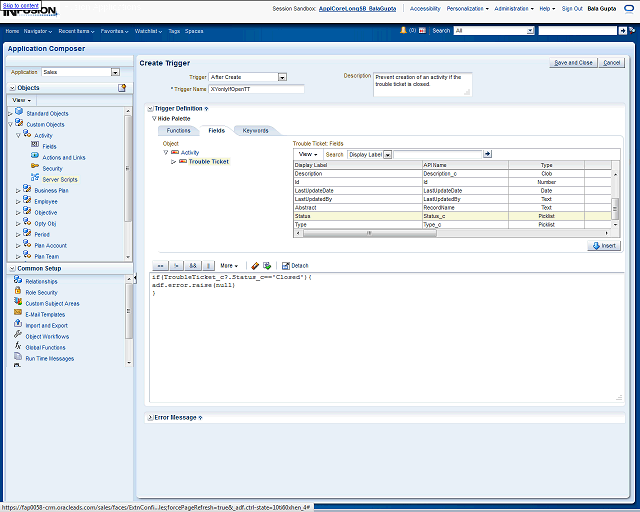 Screen image of this step