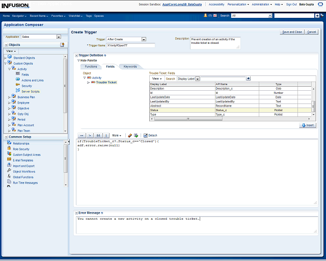 Screen image of this step