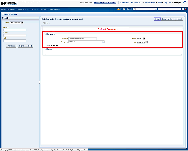 Screen image of this step