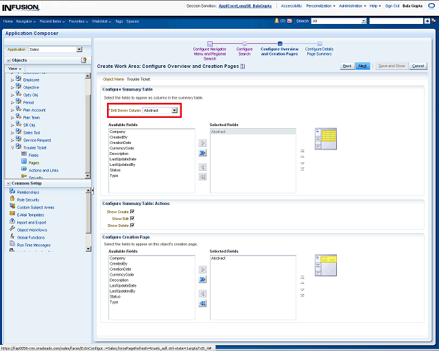 Screen image of this step