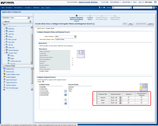 Screen image of this step