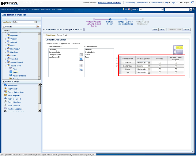 Screen image of this step