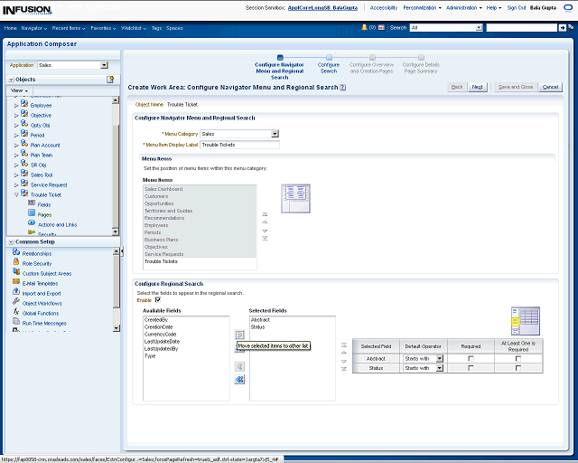 Screen image of this step
