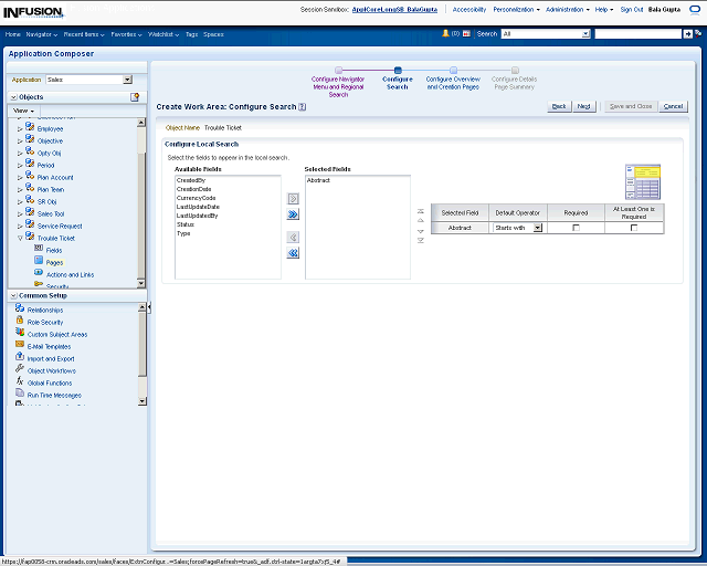 Screen image of this step