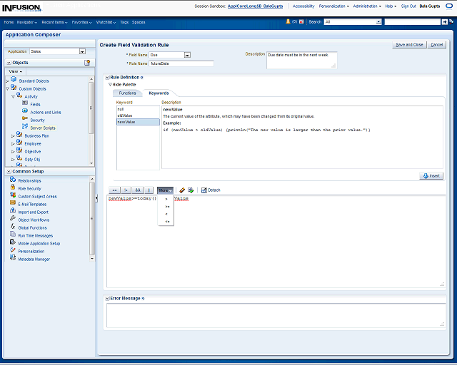 Screen image of this step