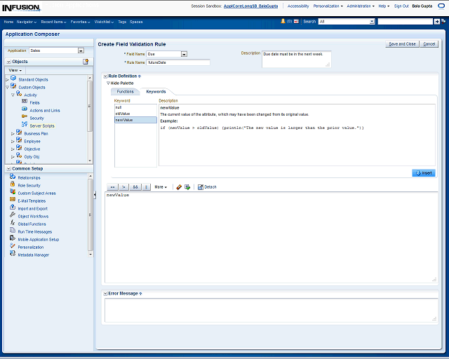 Screen image of this step