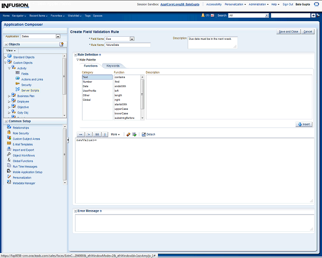 Screen image of this step