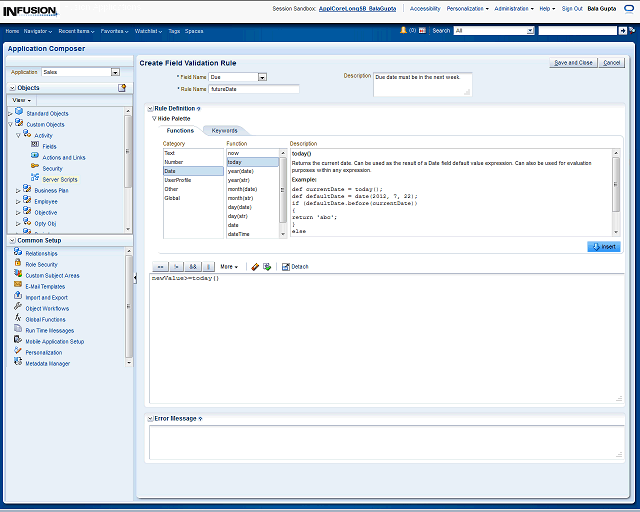 Screen image of this step