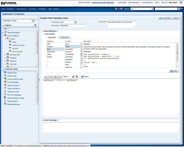 Screen image of this step