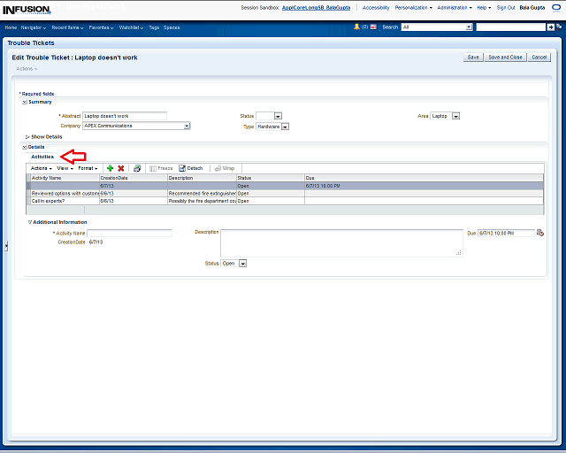 Screen image of this step