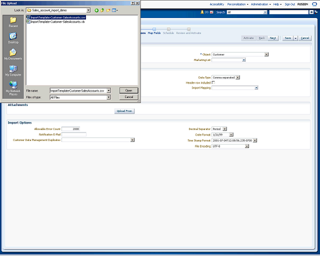 Screen image of this step