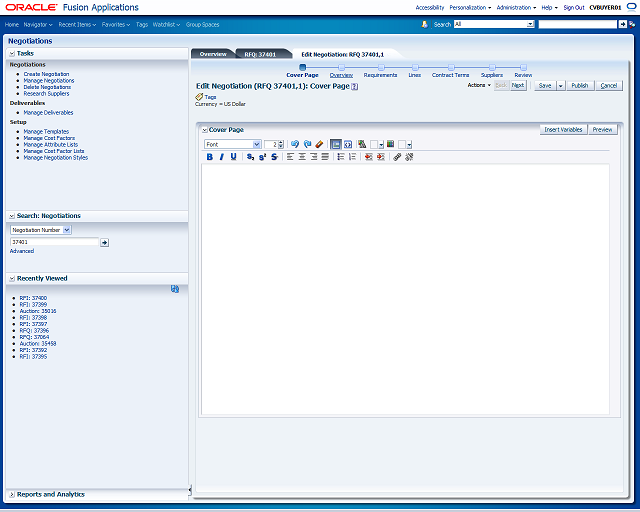 Screen image of this step