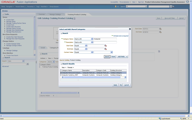 Screen image of this step
