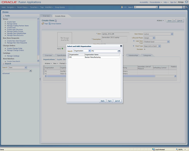 Screen image of this step