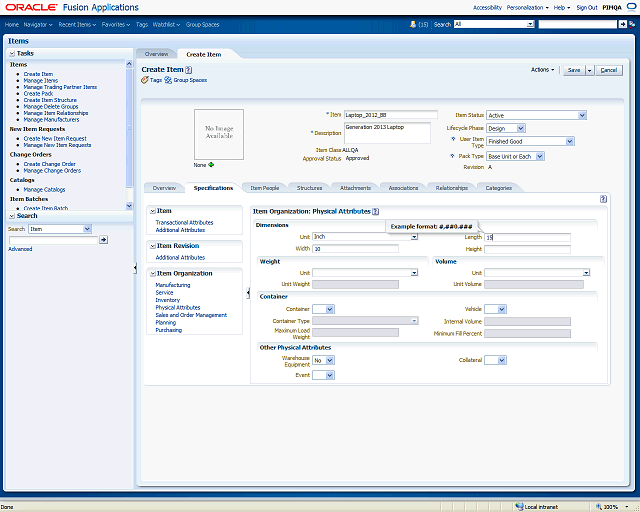 Screen image of this step