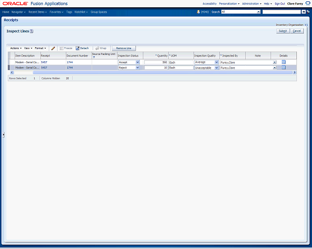 Screen image of this step