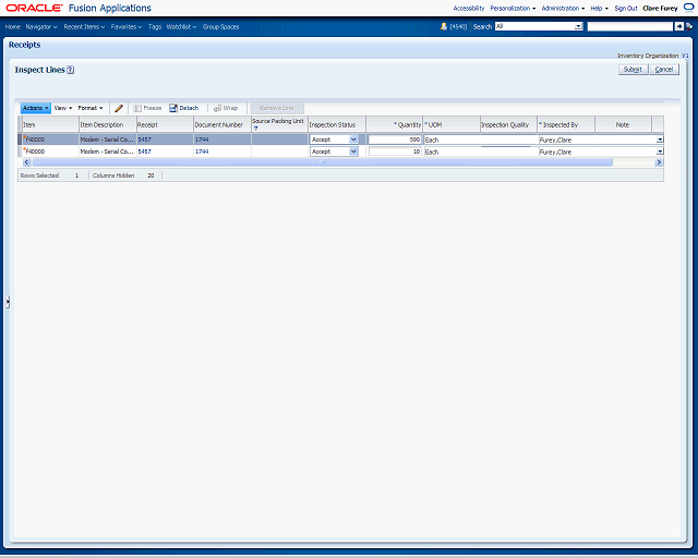 Screen image of this step