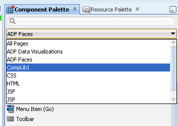 Selecting Master-Detail --> ADF Master Form, Detail Table